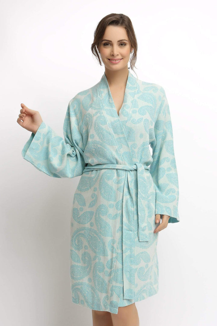 Begonville Paisley Bornoz