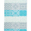 Begonville Peştemal ve Plaj Havlusu Mosaic Azure