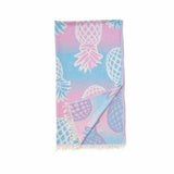 Begonville Peştemal - Plaj Havlusu Pineapple Beyaz