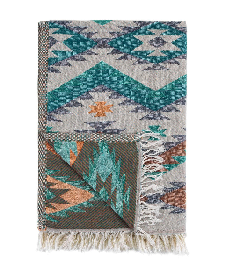 Begonville Peştemal Pareo Reverie Kilim Desenli Peştemal