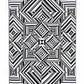 Begonville Bath and Beach Throw Black & White Cotton Throw Mirror
